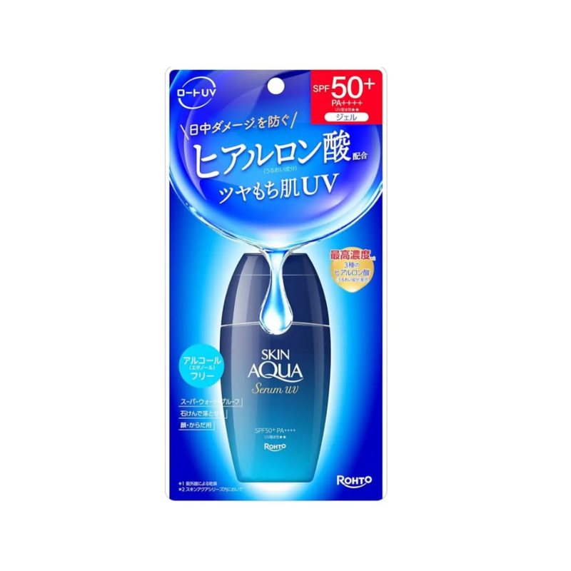 Skin Aqua Hyaluronic Serum UV Sunscreen Gel SPF50+ PA+++ 70g