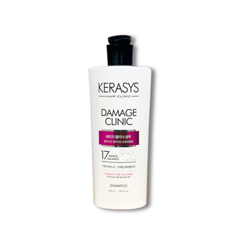 Kerasys Hair Clinic 17 Amino Balance Damage Care Solution Shampoo - 600ml