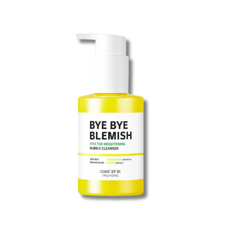 Some By Mi Bye Bye Blemish Vitatox Brightening Bubble Cleanser 120g