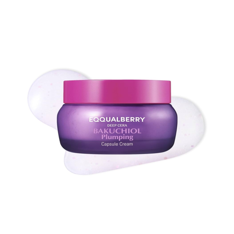 EQQUALBERRY Bakuchiol Plumping Capsule Cream 50ml