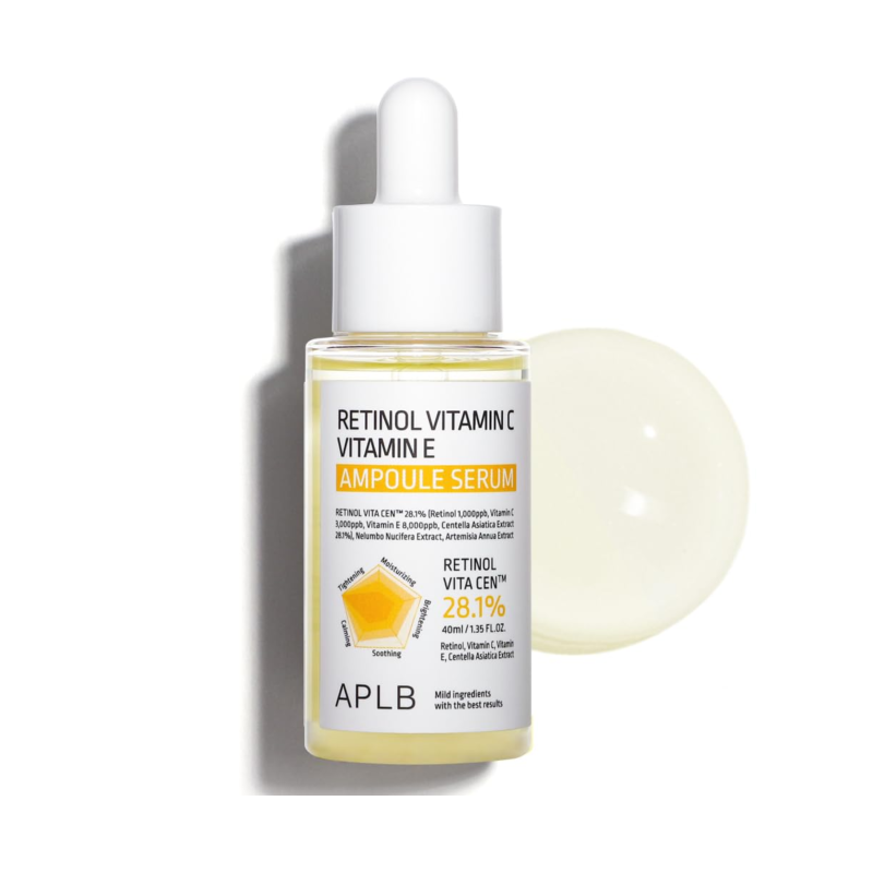 APLB Retinol Vitamin C Vitamin E Ampoule Serum 40ml