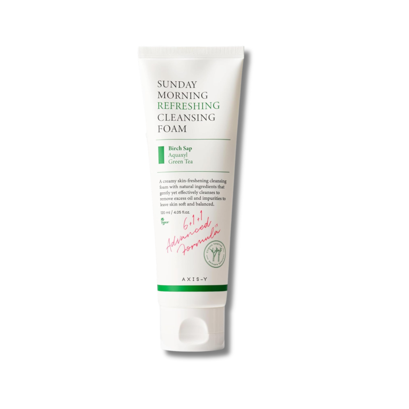 Axis-Y Sunday Morning Refreshing Cleansing Foam 120ml