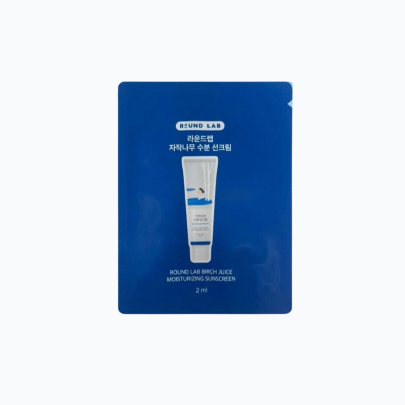 Round Lab Birch Juice Moisturizing Sunscreen SPF50+ PA++++ 2ml