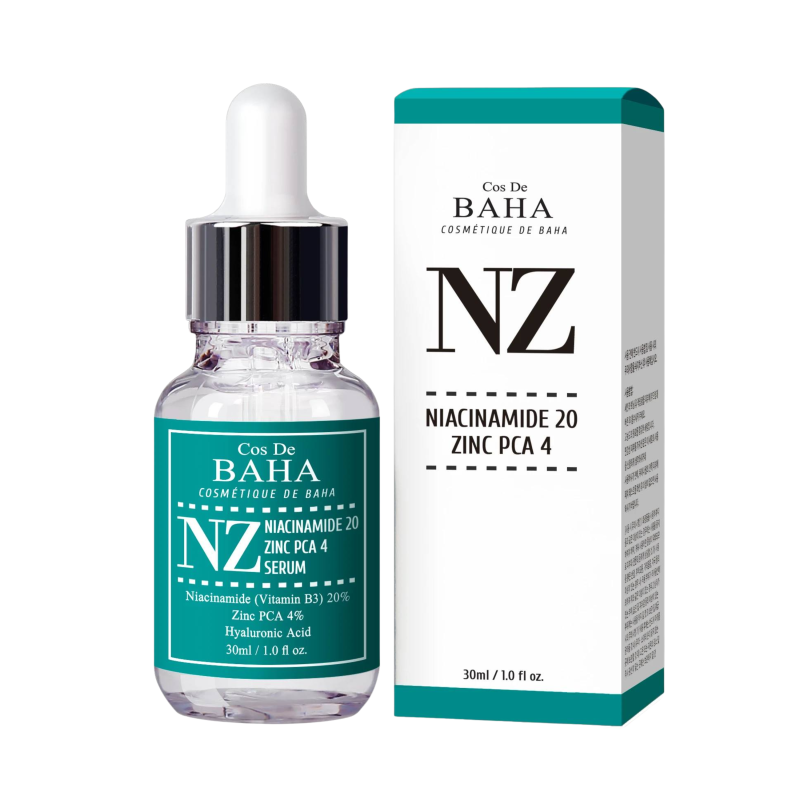 Cos De Baha Niacinamide 20% + Zinc 4% Serum 30ml (NZ)