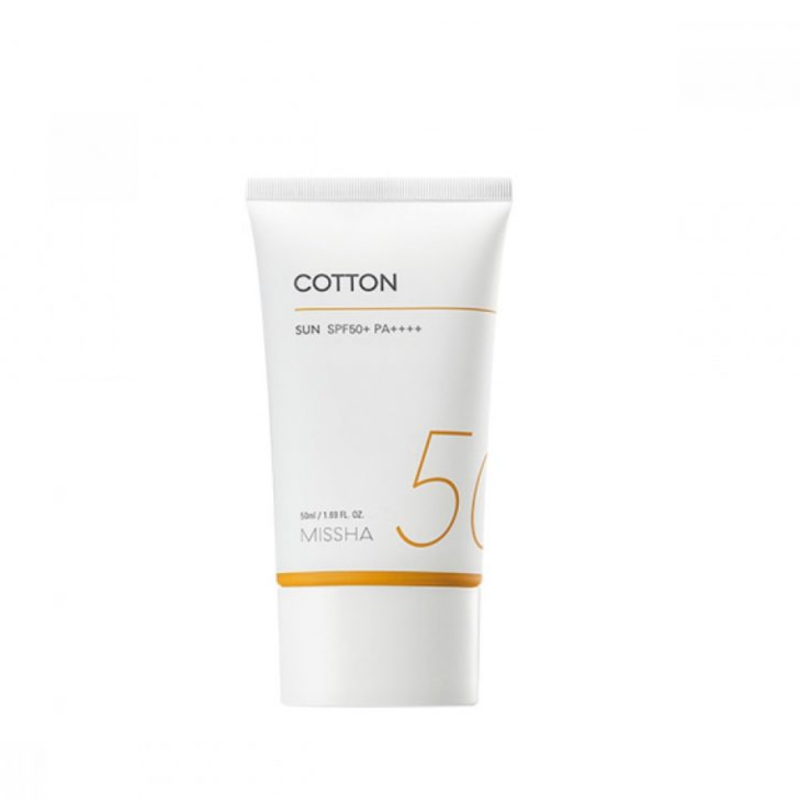 Missha All Around Safe Block Cotton Sun 50ml SPF50+ PA++++ 50ml