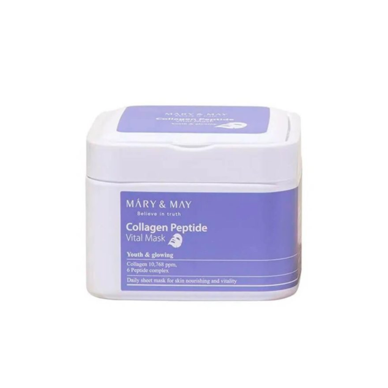 Mary&May Collagen Peptide Vital Mask (30pcs)