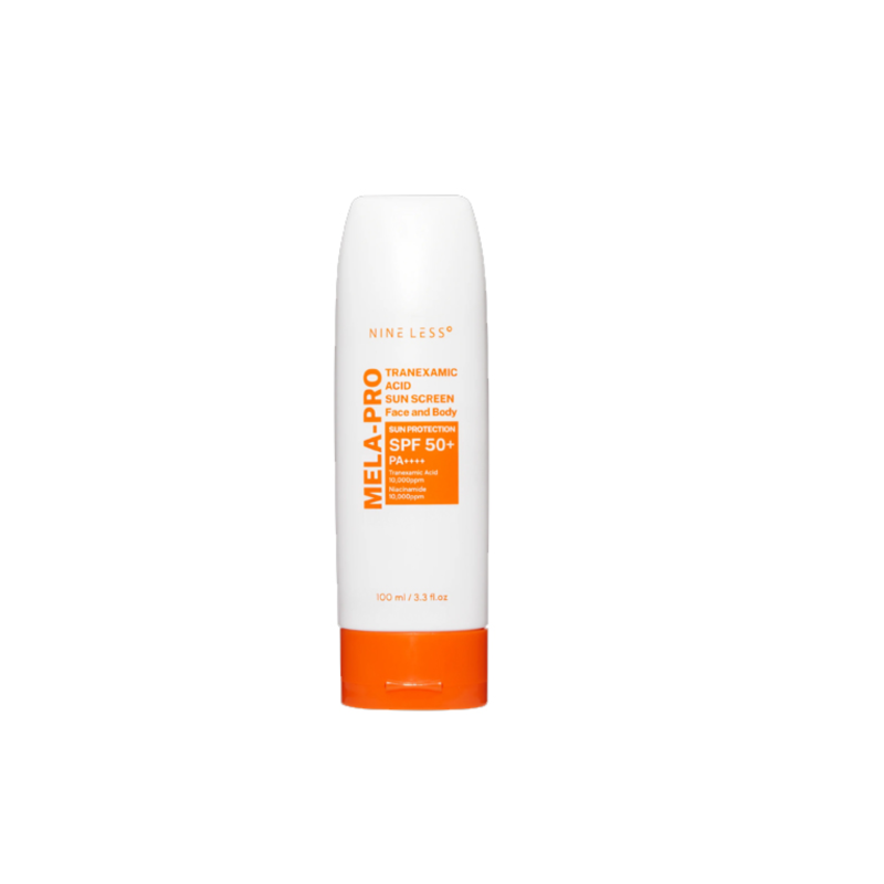 Nineless MELA-PRO Tranexamic Acid Sun Screen Face And Body Sun Protection SPF 50+ PA++++ 100ml