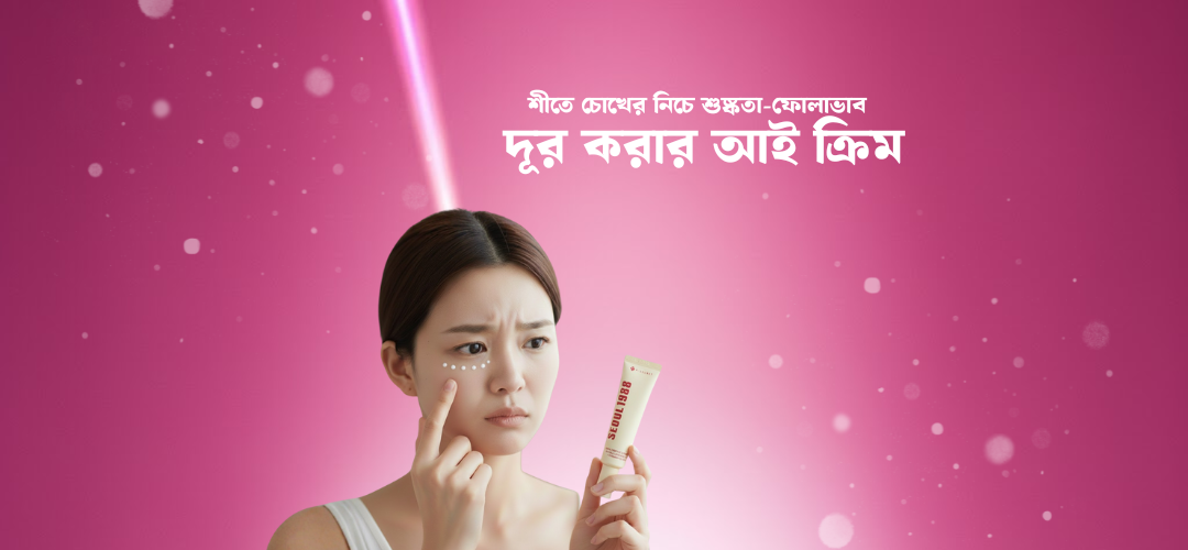 শীতে চোখের নিচে শুষ্কতা-ফোলাভাব দূর করার আই ক্রিম