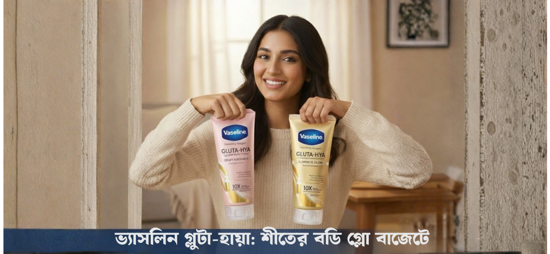 ভ্যাসলিন গ্লুটা-হায়া: শীতের বডি গ্লো বাজেটে
