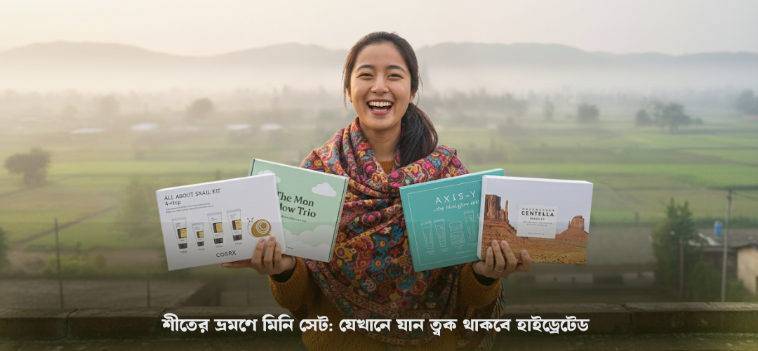 শীতের ভ্রমণে মিনি সেট: যেখানে যান ত্বক থাকবে হাইড্রেটেড