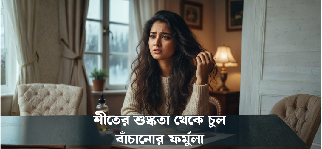 শীতের শুষ্কতা থেকে চুল বাঁচান আর্গান অয়েল দিয়ে