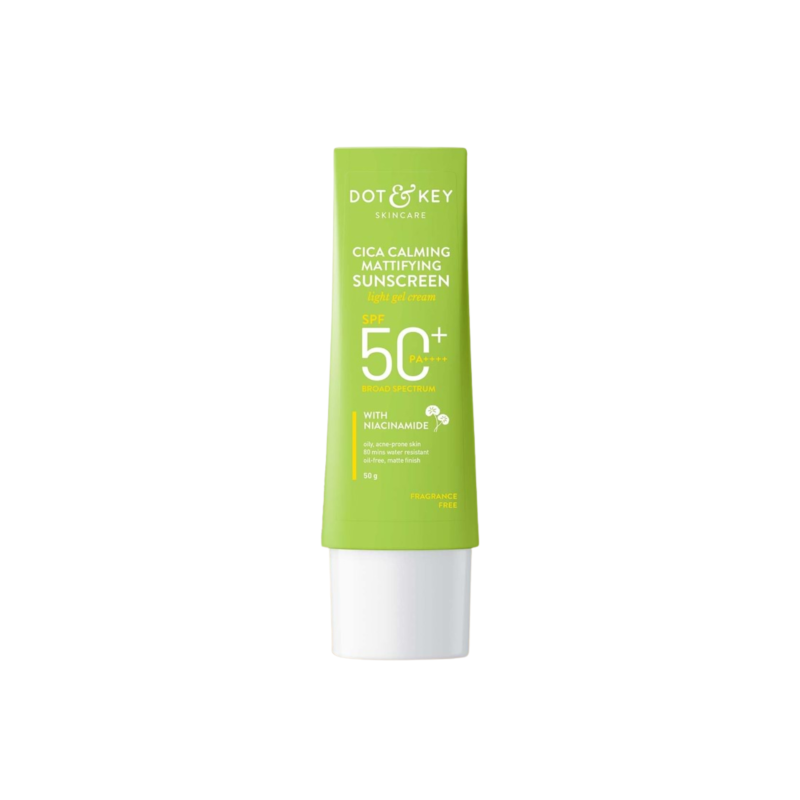 Dot & Key Cica Calming Mattifying Sunscreen SPF50+ PA+++ (80gm)