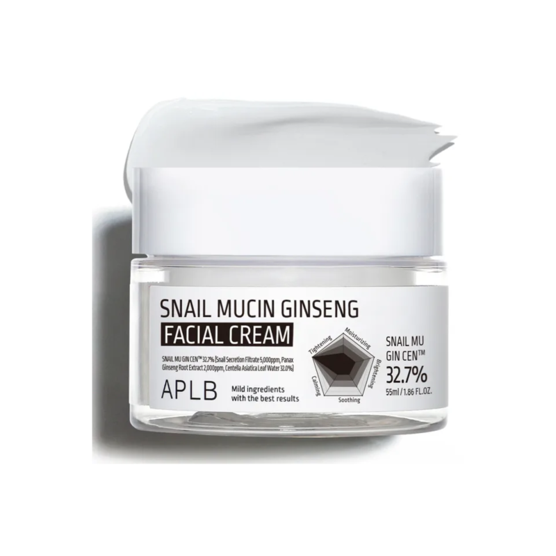 Aplb Snail Mucin Ginseng Facial Cream  55ml