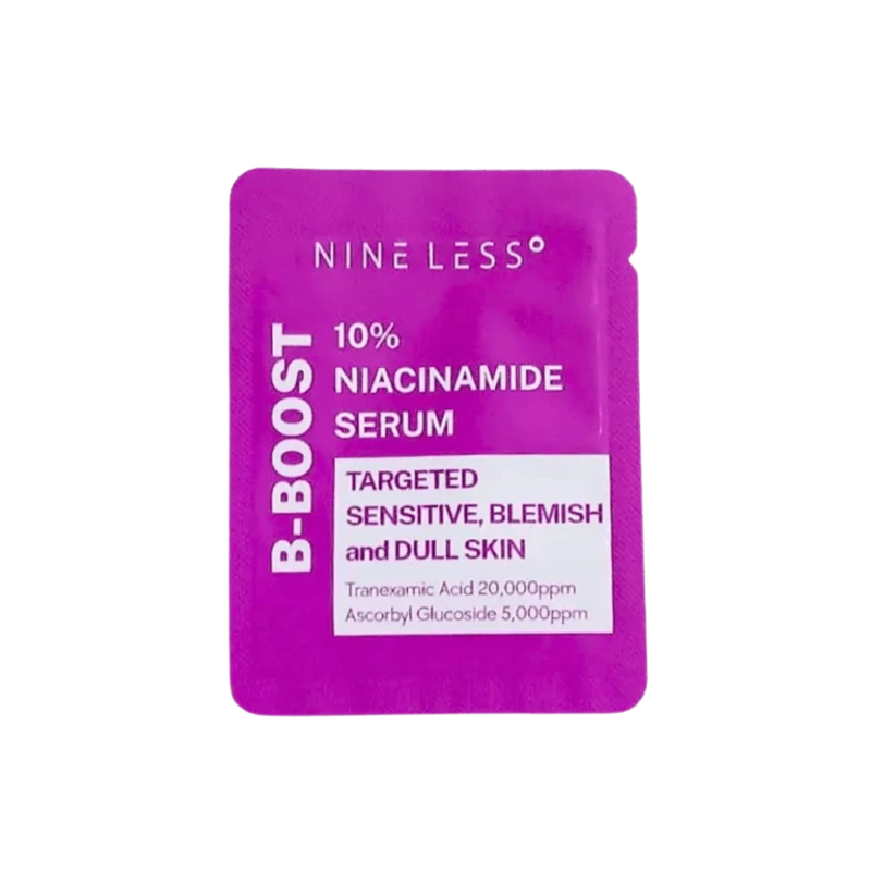 Nine Less B-Boost 10% Niacinamide Serum sample Pack 2ml