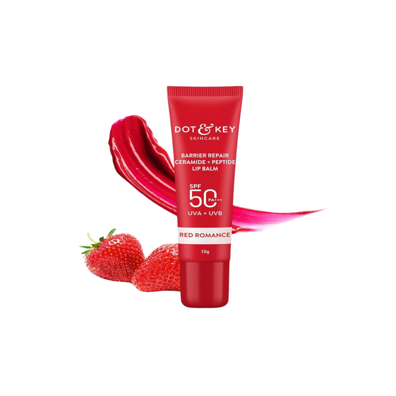 Dot & Key Barrier Repair Lip Balm SPF 50 Red Romance 10gm