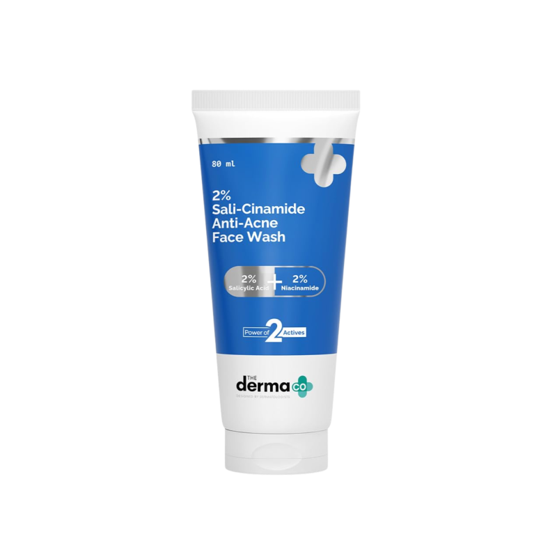 The Derma Co Sali-Cinamide Anti-Acne Face Wash 80ml