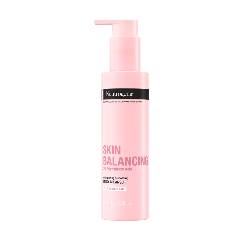 Neutrogena Skin Balancing Moisturizing and Soothing Milky Cleanser 186ml