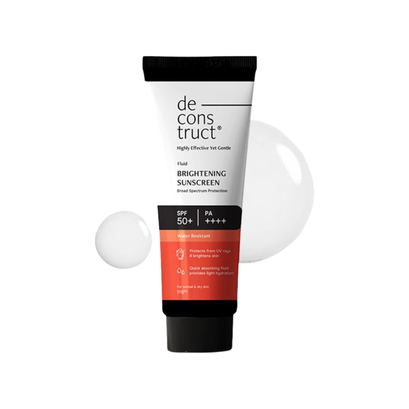 Deconstruct Fluid Brightening Sunscreen with spf 50+- 50g
