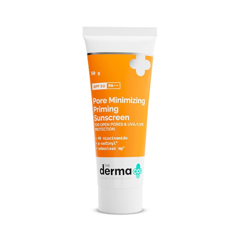 The Derma Co Pore Minimizing Priming Sunscreen Spf 50 50gm