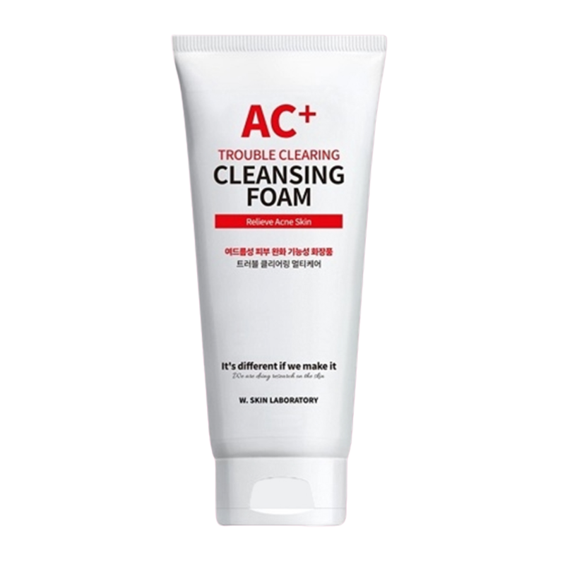 W.Skin Laboratory AC+ Trouble Clearing Cleansing Foam 150ml