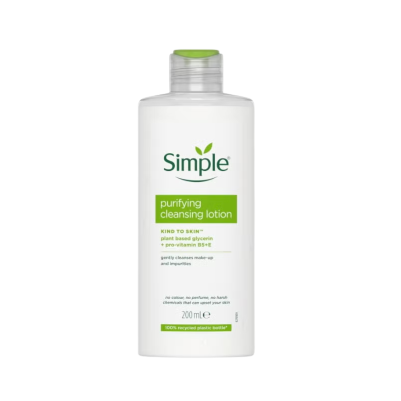 Simple Kind To Skin Purifying Cleansing Lotion 200ml