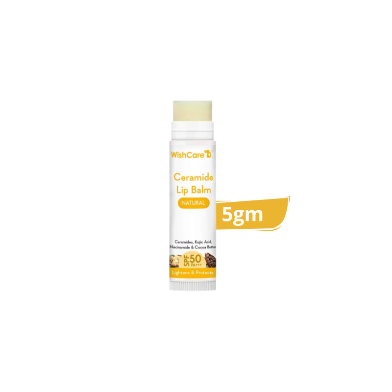 wishcare ceramide lip Blam spf 50 pa+++ Natural 5gm