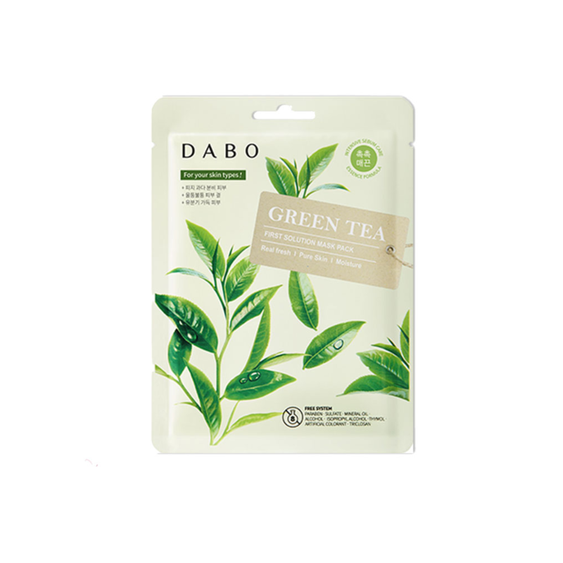 Dabo First Solution Mask Pack Green Tea