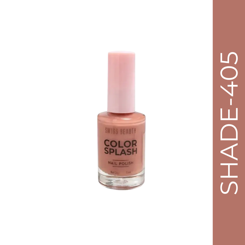 Swiss Beauty Color Splash Matte Finish Nail Polish #405 (11ml)