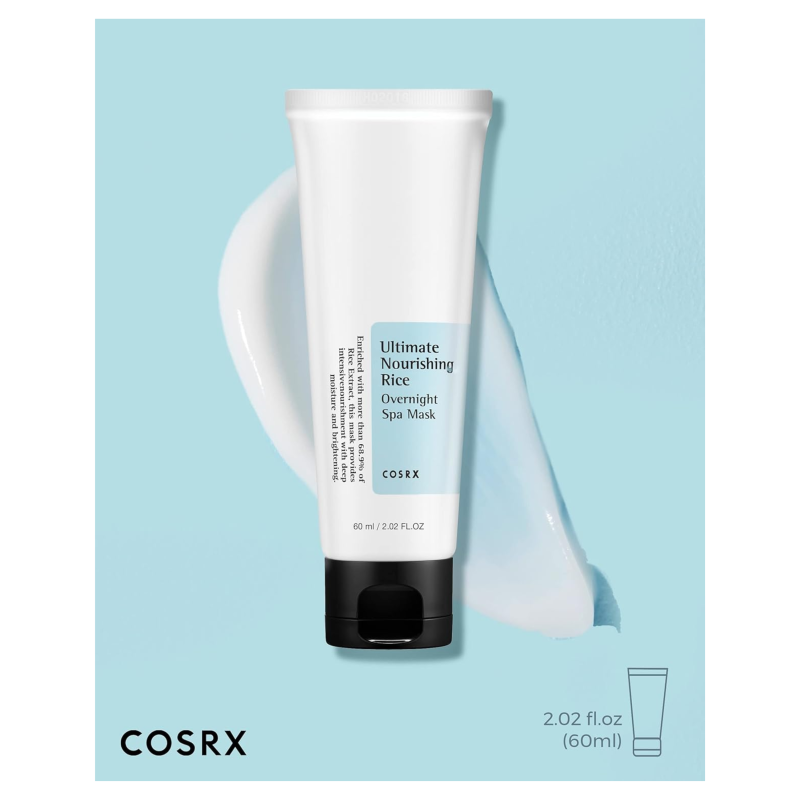 COSRX Ultimate Nourishing Rice Overnight Spa Mask – 60ml