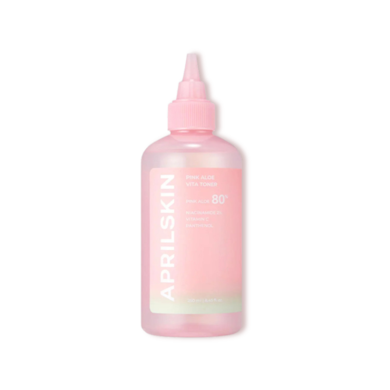 Pink Aloe Vitamin C Soothing & Brightening Toner 250ml