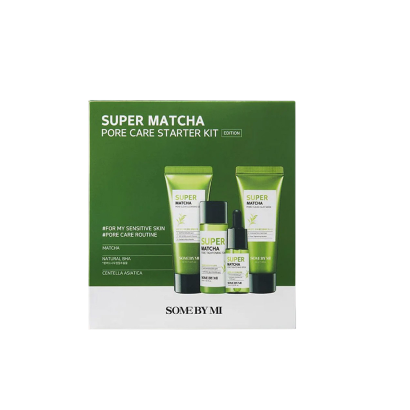 Some By Mi Super Matcha Pore Care Stater Kit 4 Items